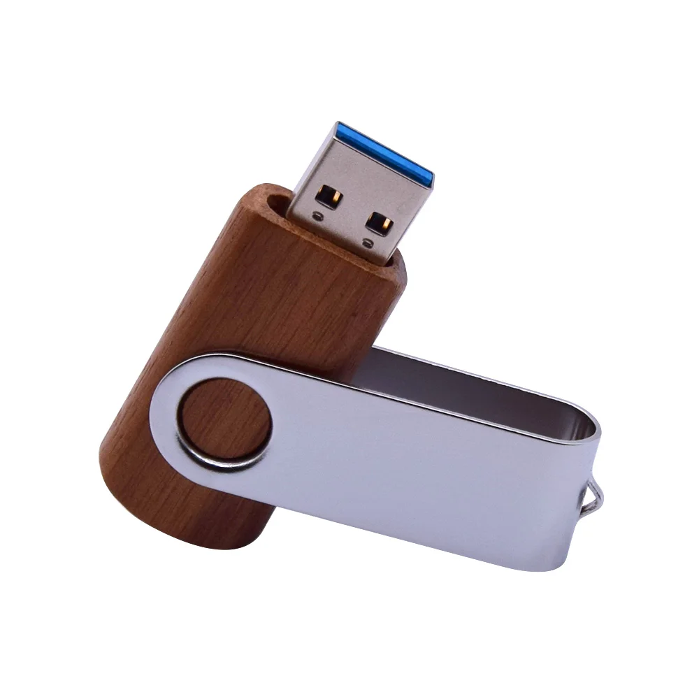 Walnut wood Пользовательский логотип клен и ореховое дерево+ металлический USB флеш-накопитель USB 3,0 8 Гб Usb карта памяти 16 Гб Флешка 32 ГБ флеш-накопитель 64 ГБ подарки - Цвет: Walnut wood