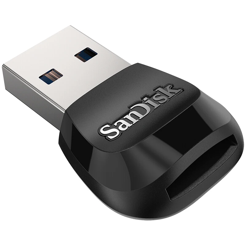 SanDisk MicroSD карты считывания кодов USB 3,0 170 МБ/с. Mobilemate считыватель Скорость до для UHS-I Micro SDHC Micro SDXC и карты памяти TF