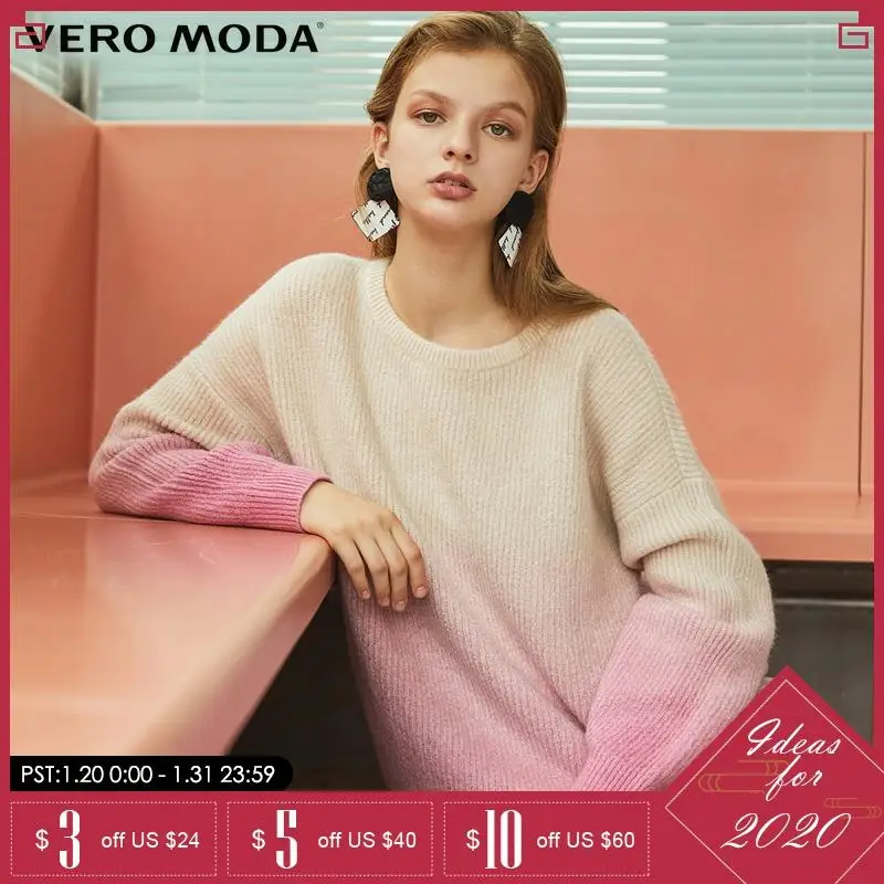 

Vero Moda Women Gradient Colors Sheep Wool Sweater| 319413516
