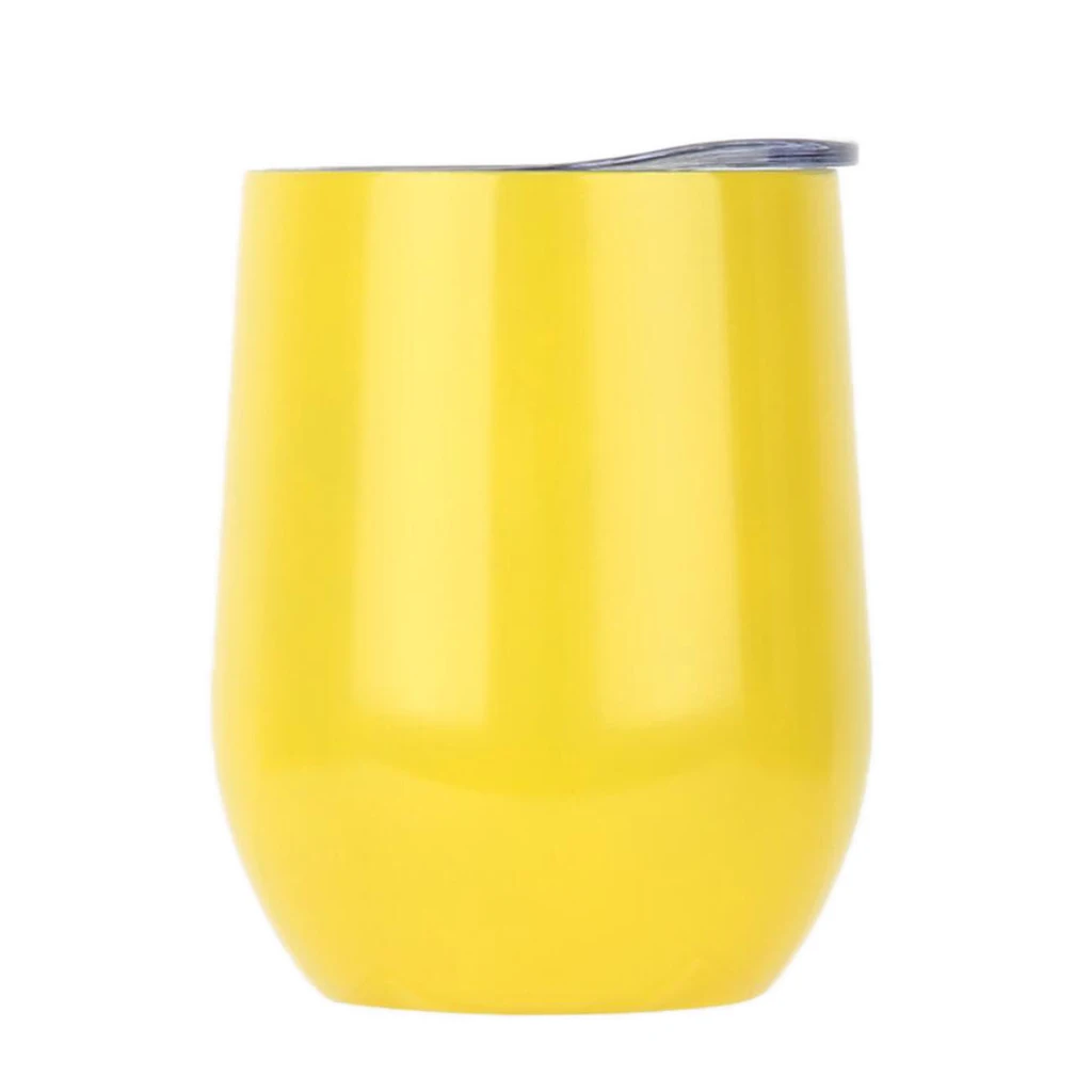 Insulated Stainless Steel Wine Double Wall Vacuum Cup 12OZ