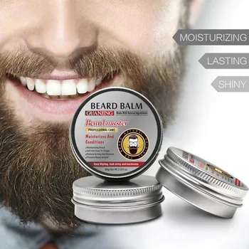 

Top Quality Small Size Natural Beard Conditioner Beard Balm For Beard Growth And Organic Moustache Wax For Beard Smooth Styling