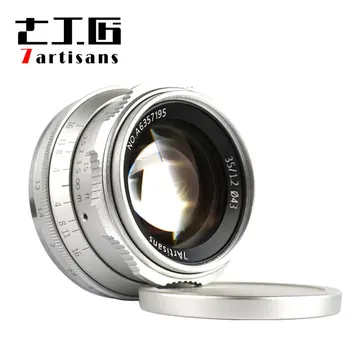

7artisans 35mm F1.2 Lens For Fujifilm APS-C Manual Focus Prime Fixed Wide Angle Lens for Fuji Fujifilm X Mount Mirrorless Camera