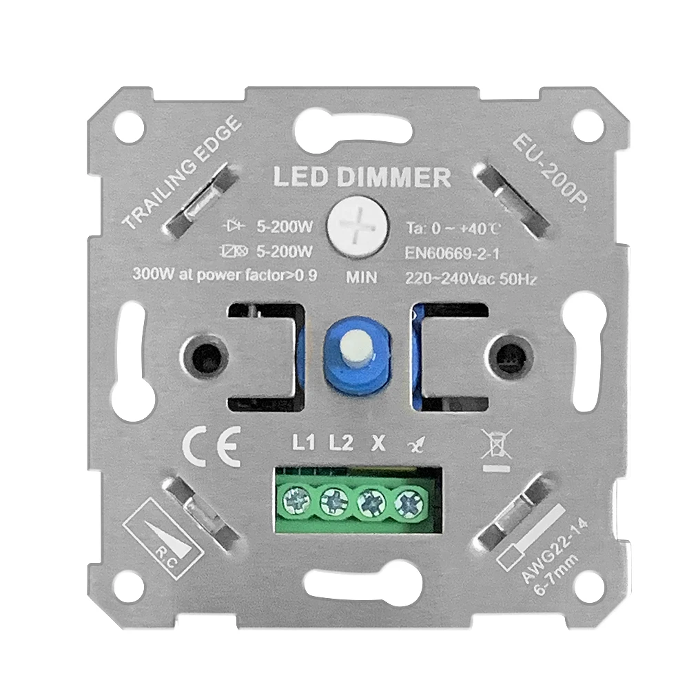 LED Light Dimmer CLIPSAL Compatible 240 Volt SAA Trailing Edge 