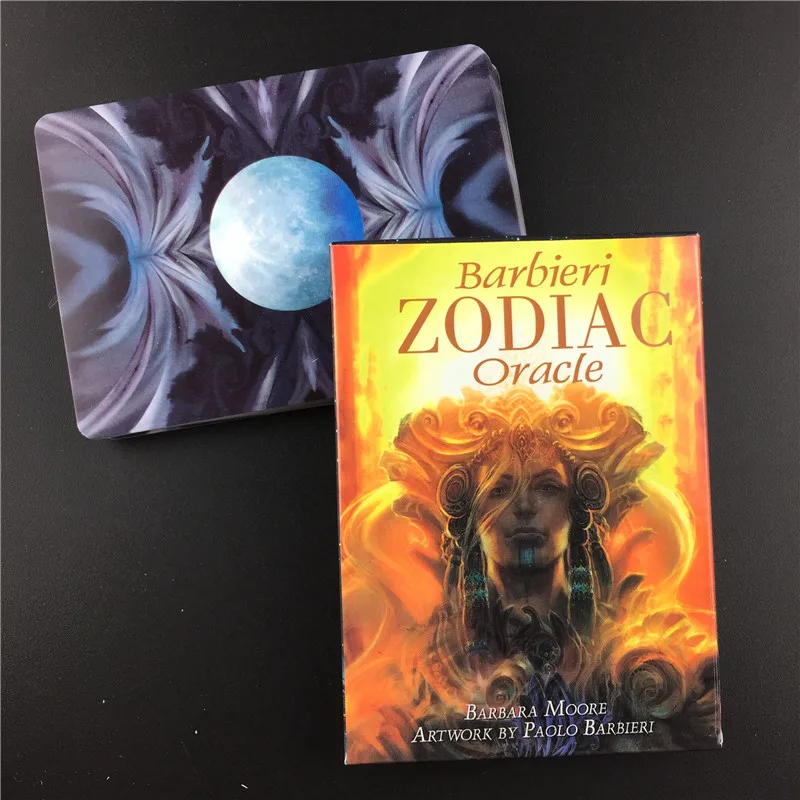 Смешные карты Barbieri Zodiac Oracle направляющие гавайка настольная игра игральные