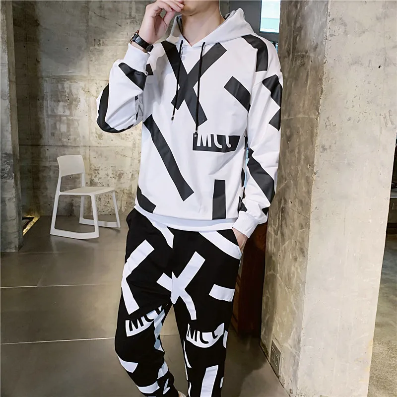 printed tracksuit mens