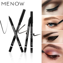 MENOW водостойкий макияж для глаз жидкая подводка для глаз карандаш Стойкий черный карандаш для глаз прочные косметические инструменты для ухода Прямая поставка