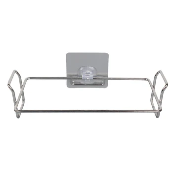 

Stainless Steel Hanging Garbage Bags Rack Stand Storage Kitchen Holder Cupboard Drawer Door Waste Bin Bucket Dustbin