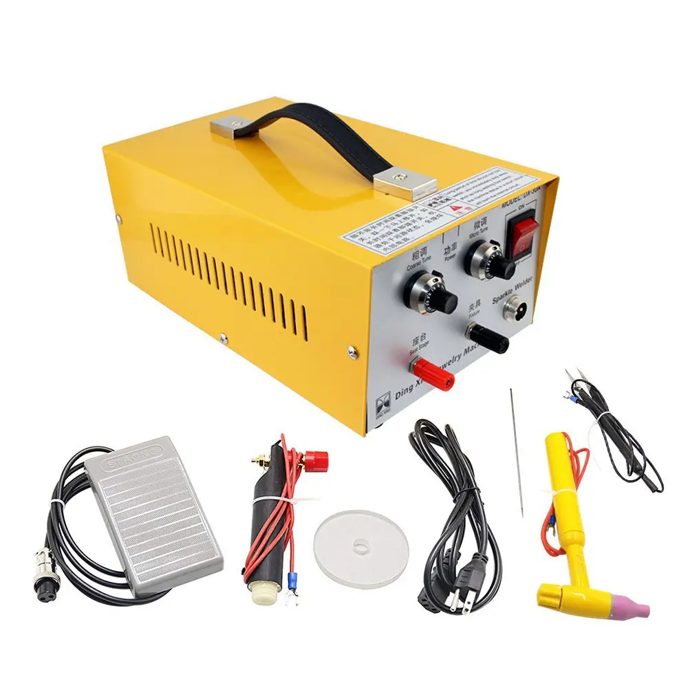 

Jewelry Spot Welder DX-30A Ring Butt Welding Machine for Gold and Silver Necklace Welding Handheld Laser Spot Welder