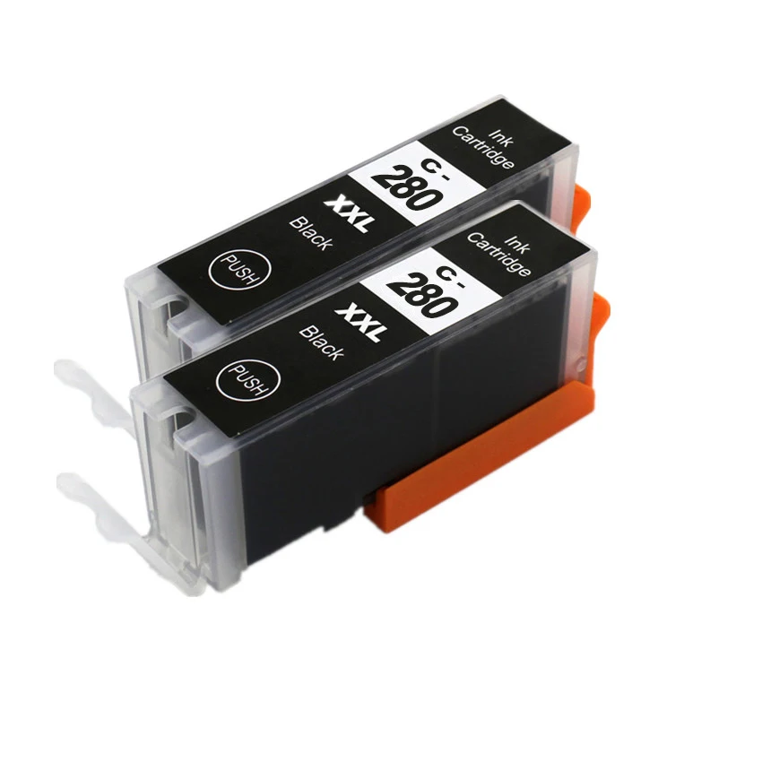 Heroink 5 шт в упаковке чернила для канона Pgi 280 xxl CLI 281 Pixma Ts6120 Ts9120 TS8120 Tr7520|Чернильные