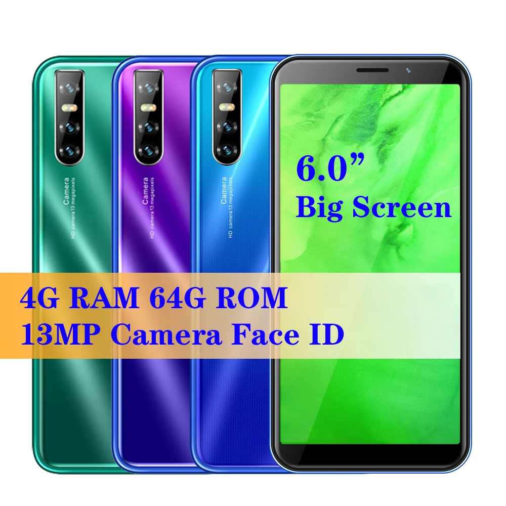 5MP + 13MP Камера телефон K30 Pro Face ID разблокирована celulars quad core android Мобильные телефоны