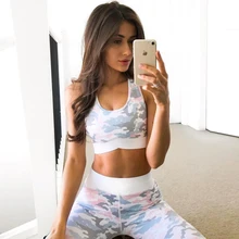 Спортивный костюм женскийспортивная одеждаодежда для фитнеса для женщинбесшовныйлосины для фитнесаНабор из 2 предметовкостюм для йоги Набор упражнений