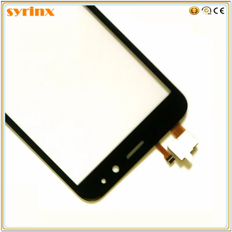 SYRINX свободный шнур 4,95 ''сенсорный экран для Fly Life компактный сенсорный экран фронтальное стекло панель Аксессуары для мобильных телефонов