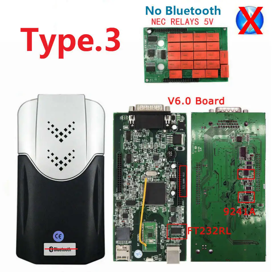 CDP TCS CDP Pro OBD2 Bluetooth V6.0 keygen,00 keygen для автомобилей/грузовиков OBD2 диагностический инструмент obd2 считыватель кодеров как MVD - Цвет: VD DS150