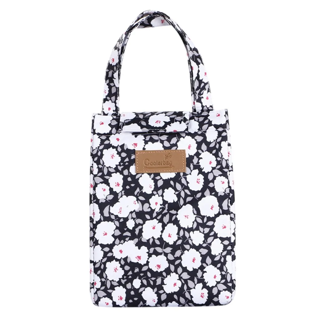 Женская термоизолированная сумка для ланча, походная сумка-холодильник, сумка для ланчбокса, переносная женская сумка для пикника, сумка для еды# T1P