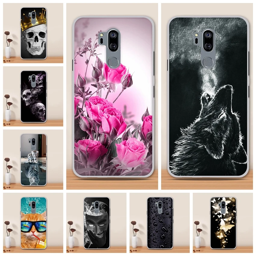 Мягкий чехол для телефона из ТПУ LG G7 ThinQ / + One/G7 силиконовый задней панели защитный