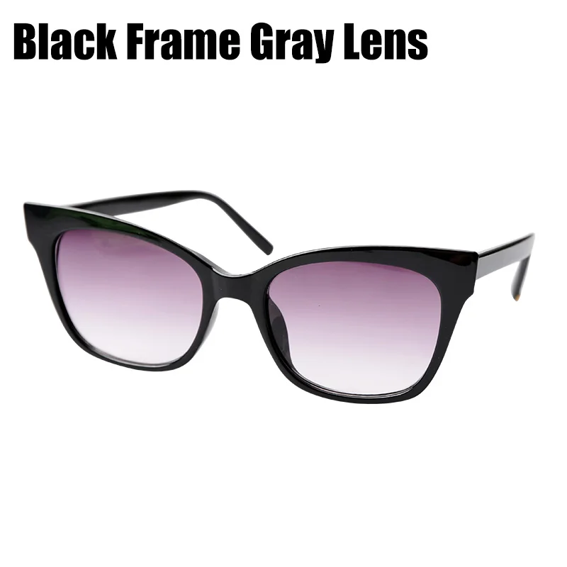 Black w Gray Lens SOOLALA Пижама для женщин, мужчин, очки для чтения, новая оправа для очков для чтения очки+ 0,5 0,75 1,0 1,25 до 4,0 - Цвет оправы: Black w Gray Lens