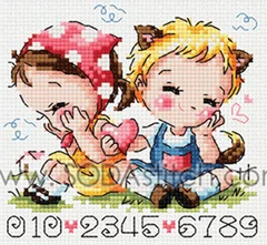 Набор для вышивки крестиком FF MM Gold Collection 4148 | Дом и сад