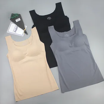 

Premier Seemless Long Japan Sleep Sports Underwear Women's Non-Steel Ring Push up with Bra Pad Base Bra Vest