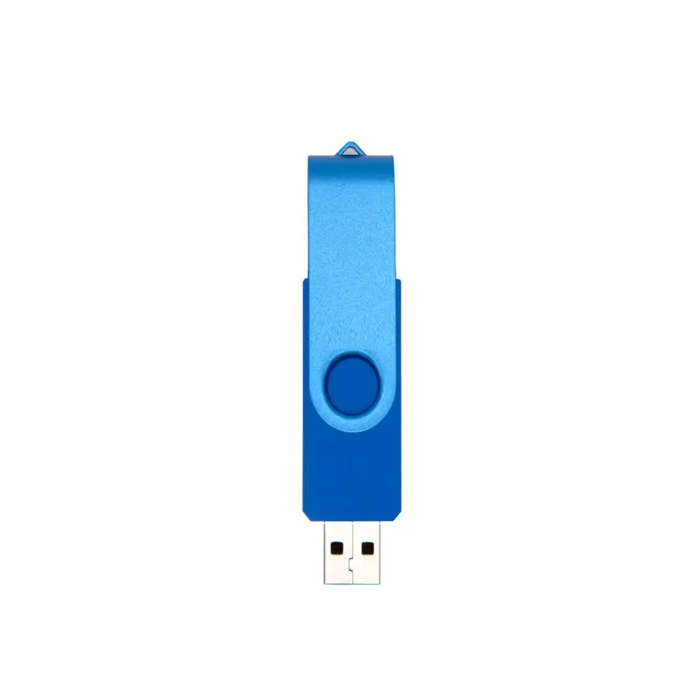 Флеш-накопитель для смартфонов OTG USB Flash Drive cle usb 2,0 stick 64G otg флеш-накопитель 4g 8g 16g 32g 128G устройства для хранения данных - Цвет: blue