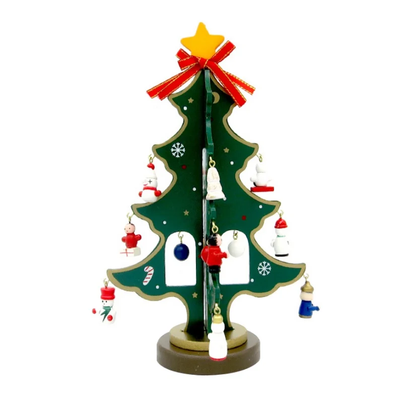 

Home Festival Party Xmas Christmas Tree Decoration DIY Hanging Gift Wooden Ornaments