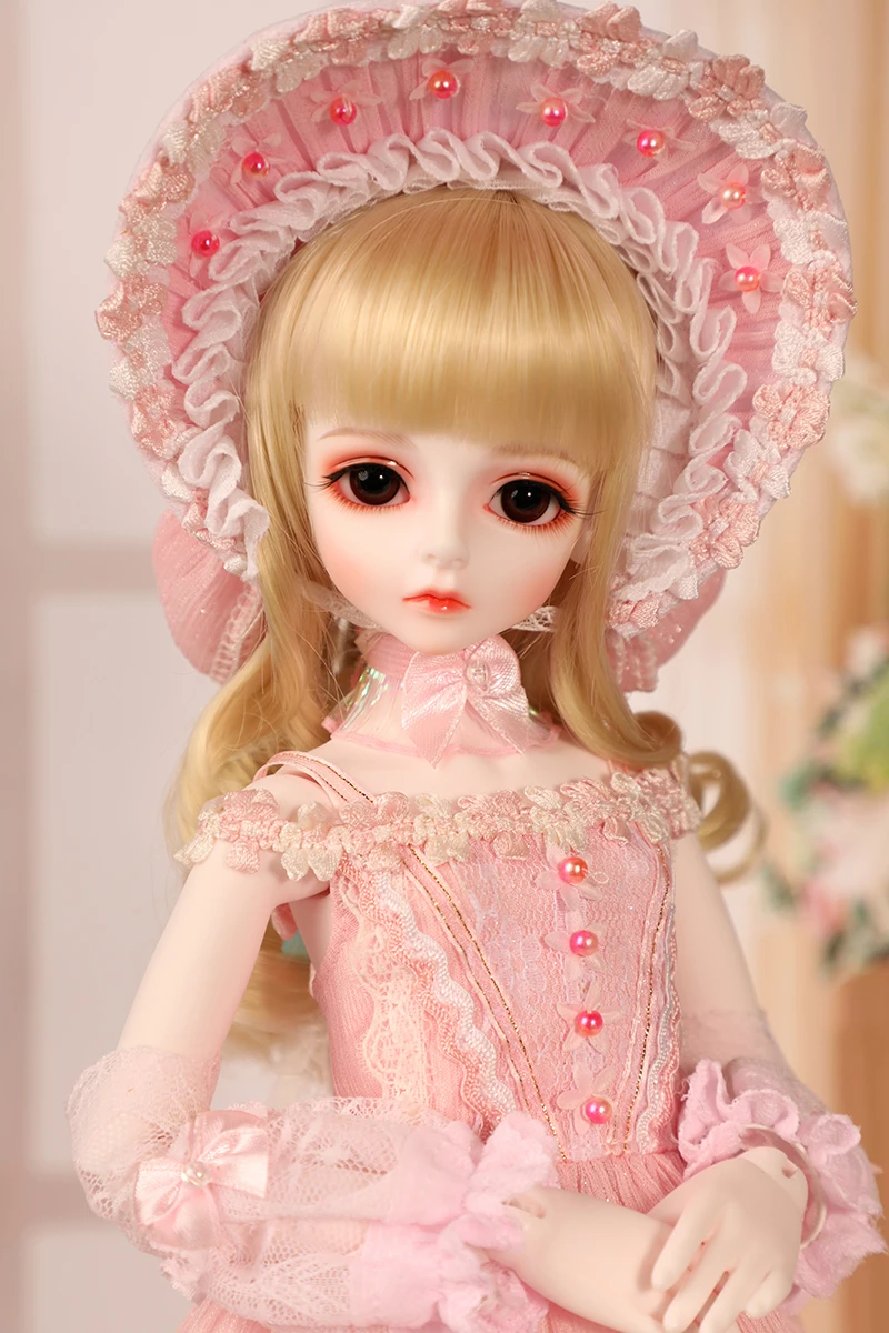 1/4 масштаб BJD Кукла милый ребенок милая девочка BJD/SD смола фигурка кукла DIY модель игрушка подарок. Полный набор с одеждой, обувью, париком A0134bory
