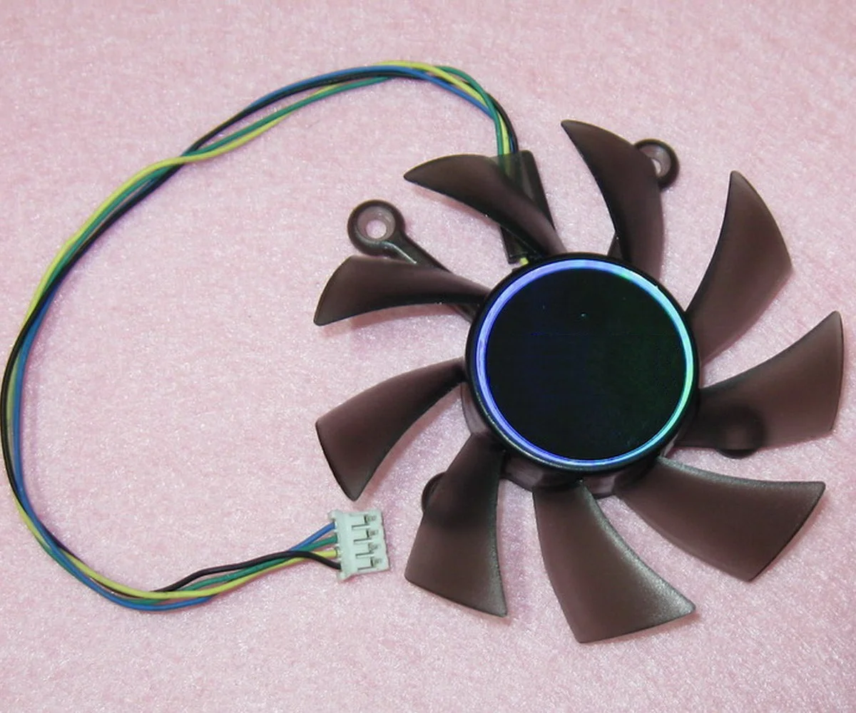R57 R128015su 75mm Graphics / Video Card Cooler Fan Replacement 4 X