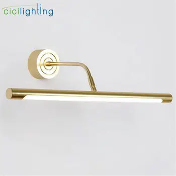 

Gold Wall Sconce, Industrial Bathroom Vanity Light Over Mirror cabinet, Wall Lamp for Makeup Dressing Table, Hallway, Bedroom