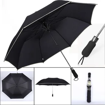 

Extra Large Double Umbrella Wind Strong Proof Dual-folding Gift Umbrella Automatic Luxury Men's Business Golf Umbrella Paraguas