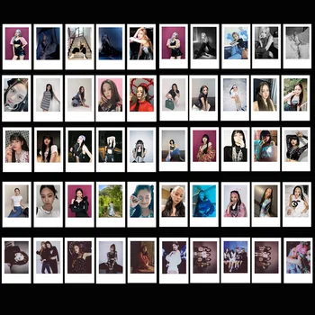 

Kpop BLACKPINK White Frame Card INS Card How You Like That Photocard Sticker New Album Sticky Photograph Cards Fans Collection