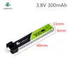 5Pcs Limskey 1S 300mAh 3.8V 30C/60C LiHV Lipo battery PH2.0 Plug for  UK65 US65 Blade Inductrix BetaFPV 65S URUAV UR65 Drone ► Photo 2/5