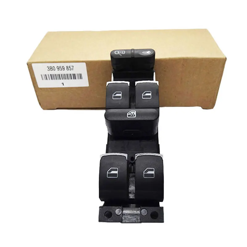 

Master Window button Control Switch panel For VW Jetta Golf GTI MK4 Passat B5 1998-2005 Driver Side 3BD959857 3BD 959 857