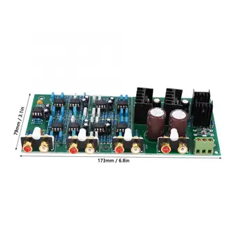 

Led Panel Linkwitz-Riley 3-way electronic 6-Channel Frequency Dividing Board 310HZ/3.1KHZ Frequency Dividing Board