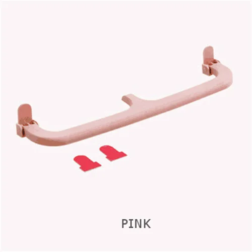 1 Layer Pink Складная стойка для обуви двухслойные тапочки стойка обувь Органайзер настенное крепление тапочки Подвесная Полка вешалка для хранения домашних - Цвет: 1 Layer Pink