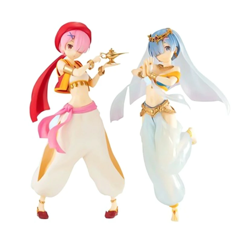Ram In Arabian Night Sexy Girls Re Life A Different World of Zero Аниме ПВХ Rem Экшн фигурки игрушки Фигурки 22