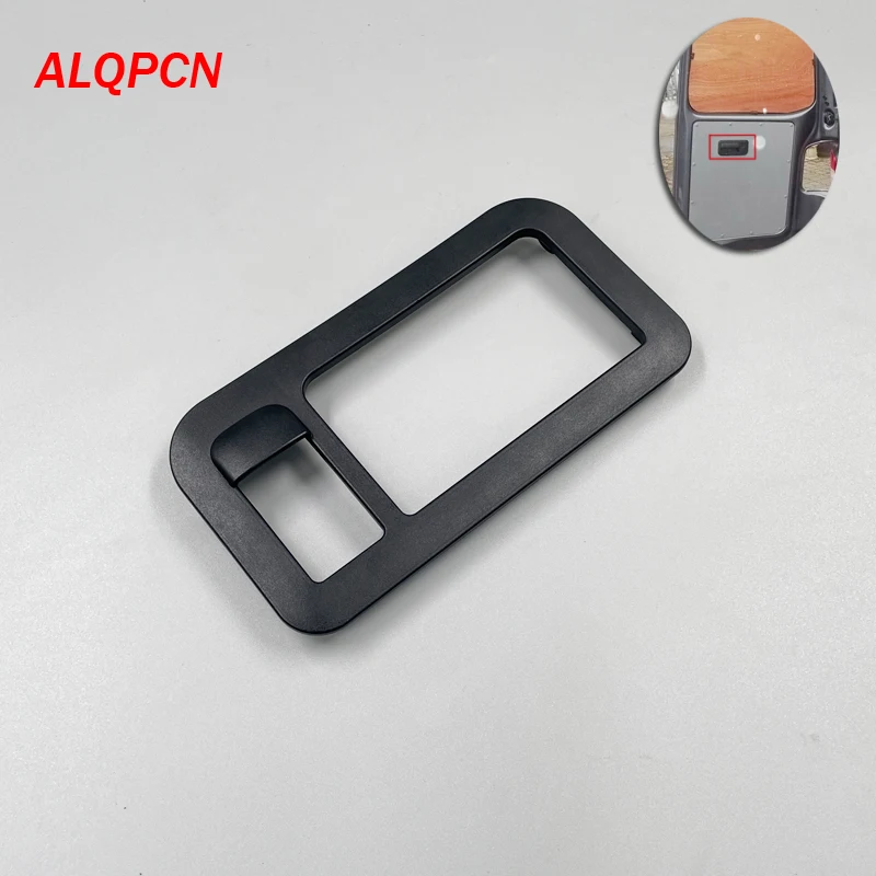 Ajuste para VW TRANSPORTER T5 T6 barra trasera manija interior de doble puerta junta embellecedora 2003-2019