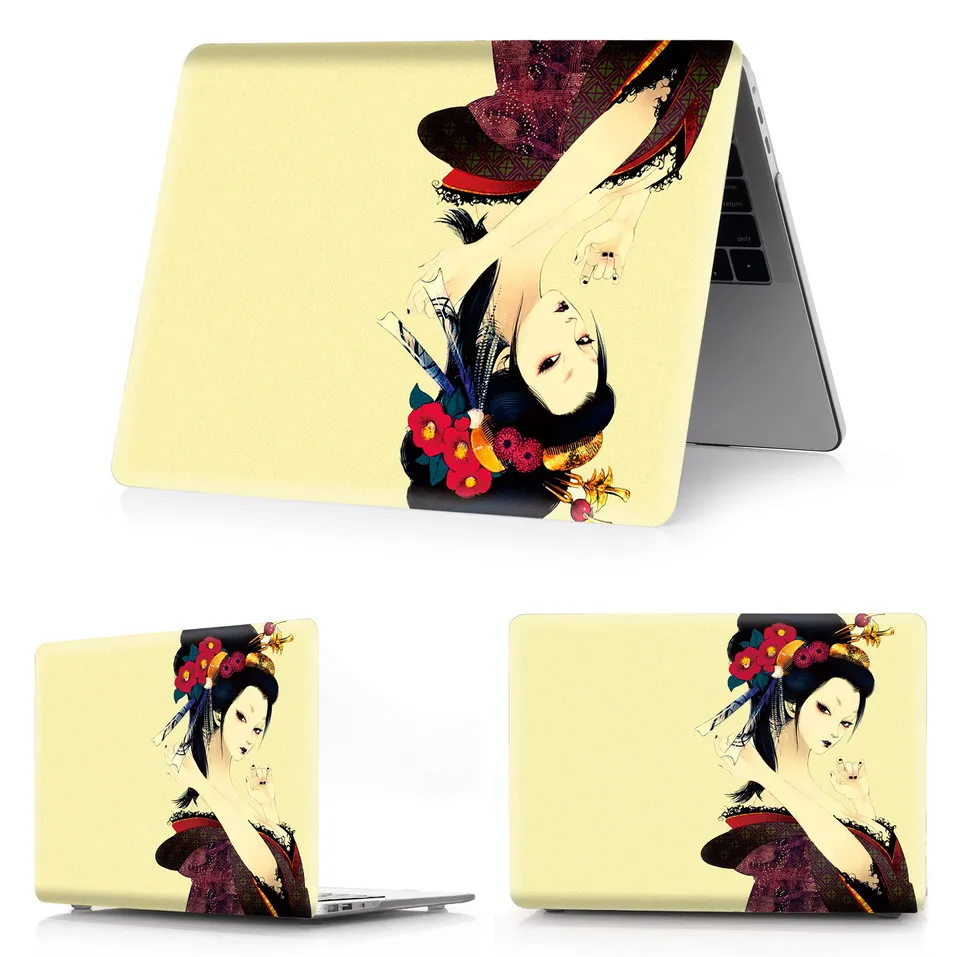 Чехол для ноутбука MacBook Air 11 13 дюймов A1466 A1932 Pro 12 13 15 retina A1502 A1706 A1708 A1989 A2159 чехол для одежды - Цвет: he fu  H 9