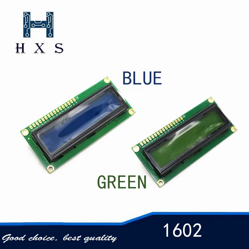 1 шт. 1602 для arduino 1602 lcd UNO r3 mega2560 lcd 1602 Модуль ЖКД синий зеленый экран IIC/iec