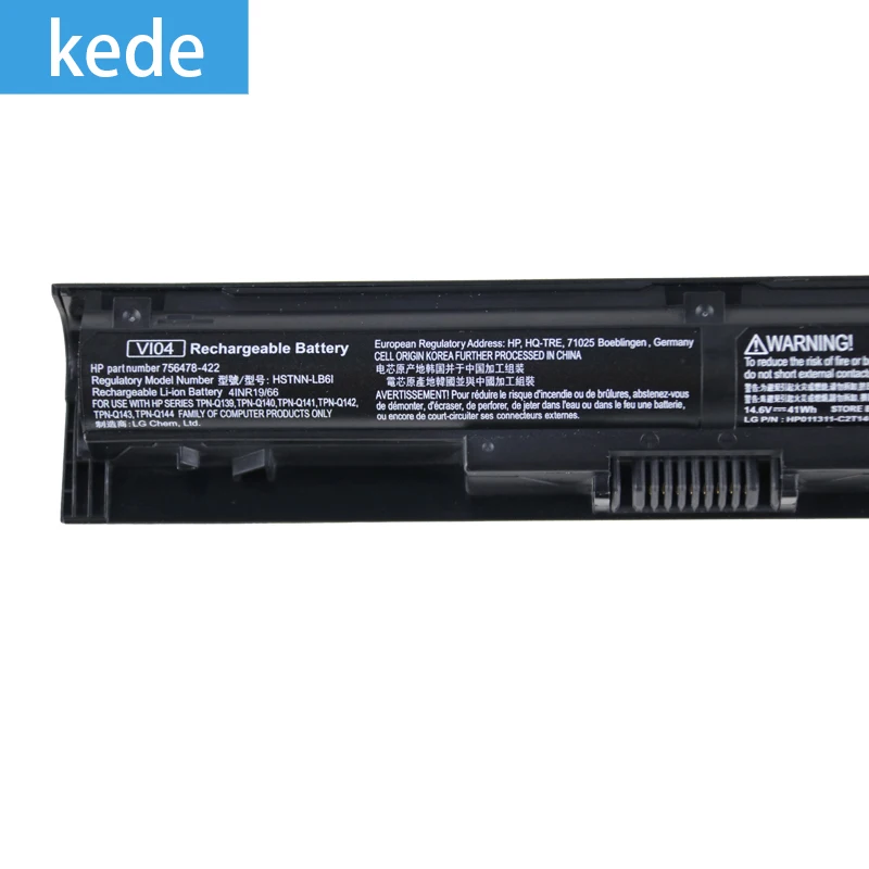 Kede ноутбук батарея VI04 VIO4 для hp ProBook 440/450 G2 серии 756743-001 756745-001 756744-001 756478-421 14,6 V 41WH