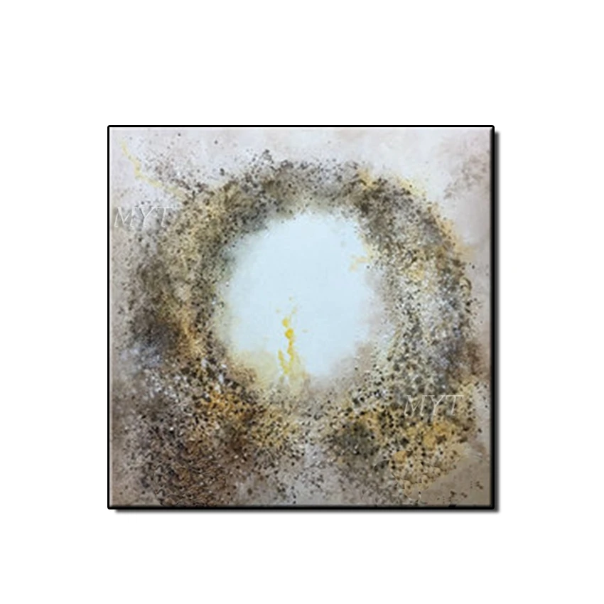 

Hand Painted Gold Abstract Oil Painting Heavy Textured Wall Canvas Art Abstract Wall Paintings Art Pictures For Living Room Deco