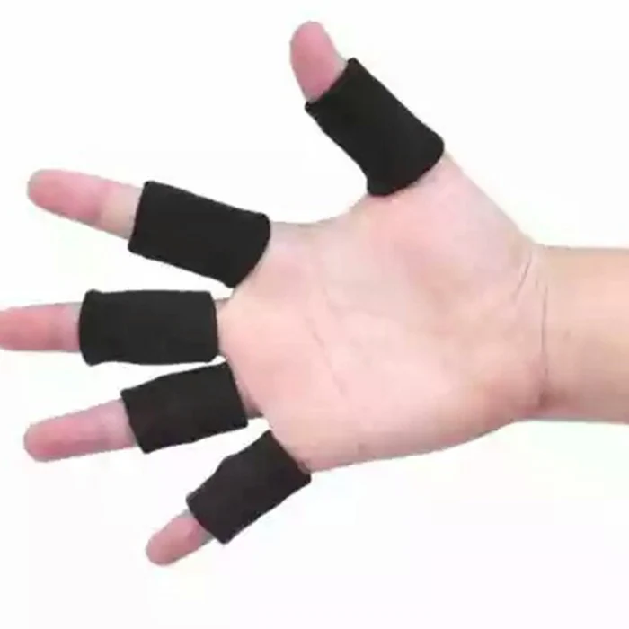 Hot Selling 5pcs Finger Knuckles Protectors Finger Protection Sheath Sleeve Brace for Basketball Sports