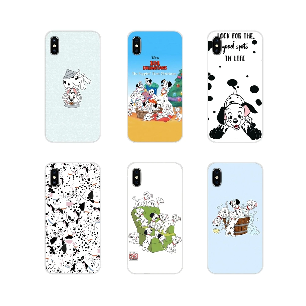 Мягкие чехлы для HTC One U11 U12 X9 M7 M8 A9 M9 M10 E9 Plus Desire 630 530 628 816 820 830 101 далматинцы собака