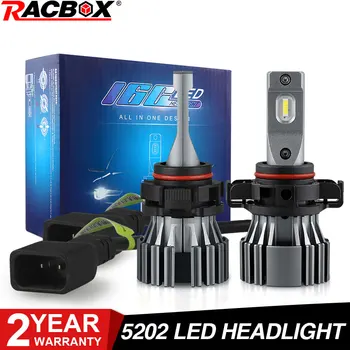 

5202 Led Headlight Bulb 80W Led Bulbs Car LED Headlight Bulbs 6500K White 12V 8400LM Car Lamps Copper Pipe Fast Heat Dissipation