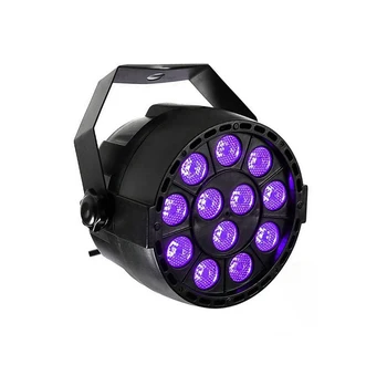 

36W Sound Active UV LED Stage Light Auto DMX Ultraviolet Strobe Par Light Black Lights for Stage KTV Pub Club Dsico Show Party
