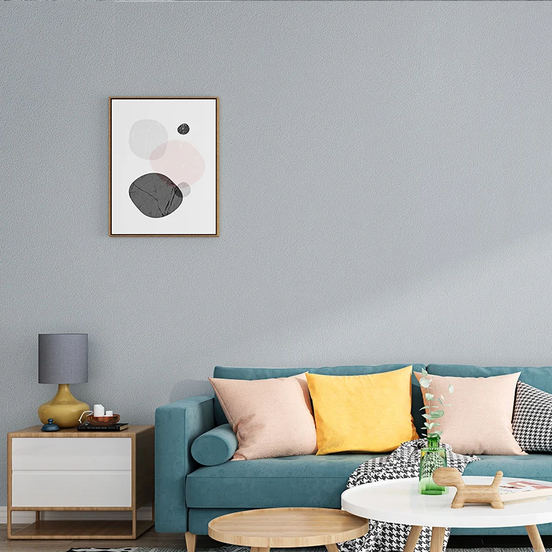 [Звукоизоляция и шумоподавление] однотонные 3D трехмерные замшевые бархатные