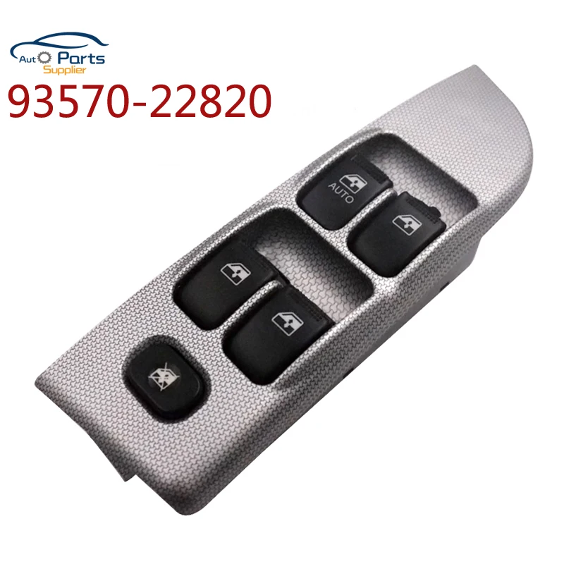 Новый переключатель управления стеклоподъемником для Kia Rio 93570-22820 9357022820 |