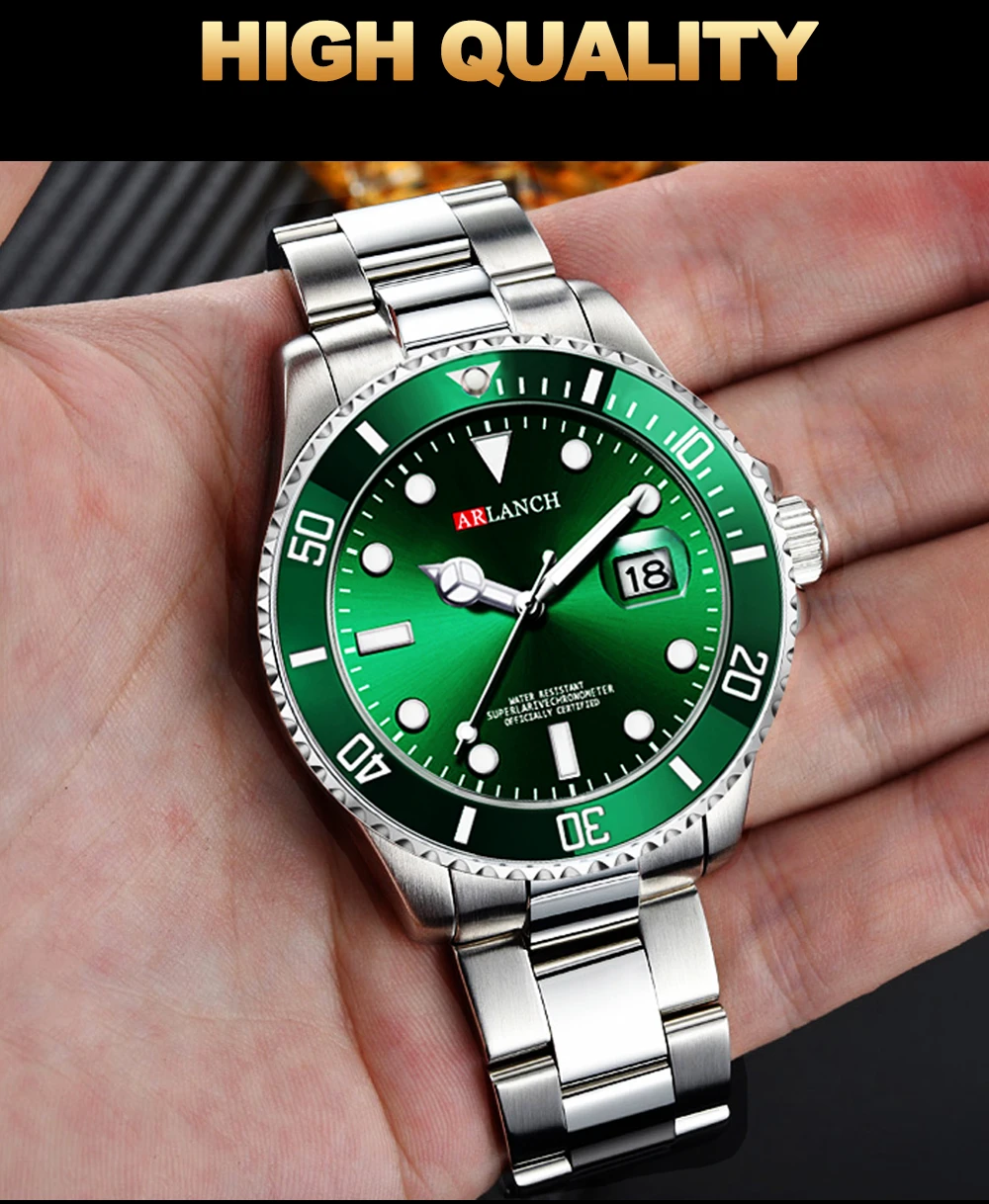 Rolexable часы мужские роскошные Брендовые мужские спортивные часы мужские кварцевые часы повседневные военные водонепроницаемые наручные часы relogio masculino