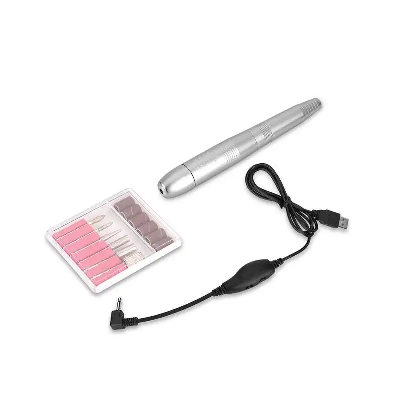 USB электрическая мини-полировальная ручка для ногтей инструменты для маникюра