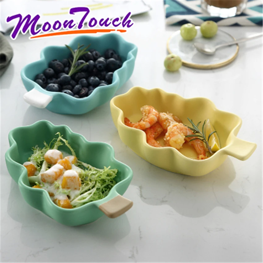 

Ceramic bowl cute creative Korean female student dormitory bowl large fruit salad bowl home tea shop tableware