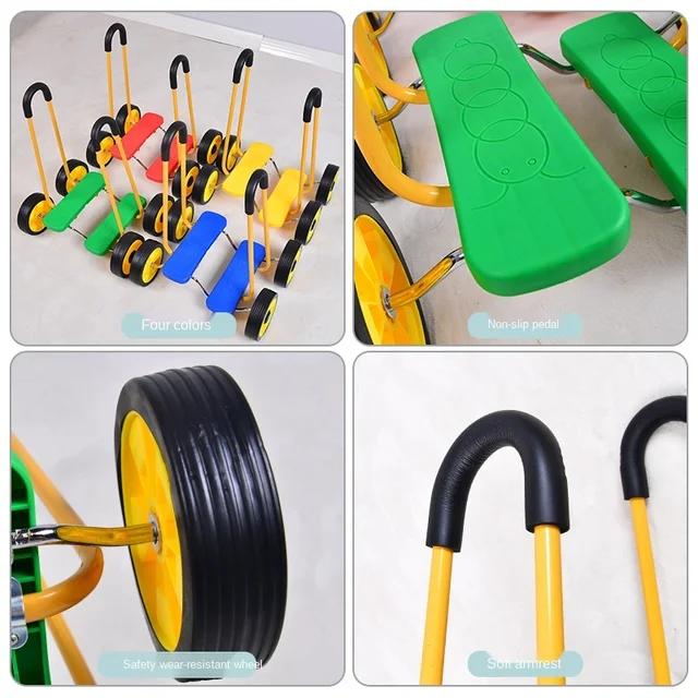 Doki Toy Children's Sensory Integration Training Equipment Household Balance Bicycle Pedaling Kindergarten Sports Exercise Car 4