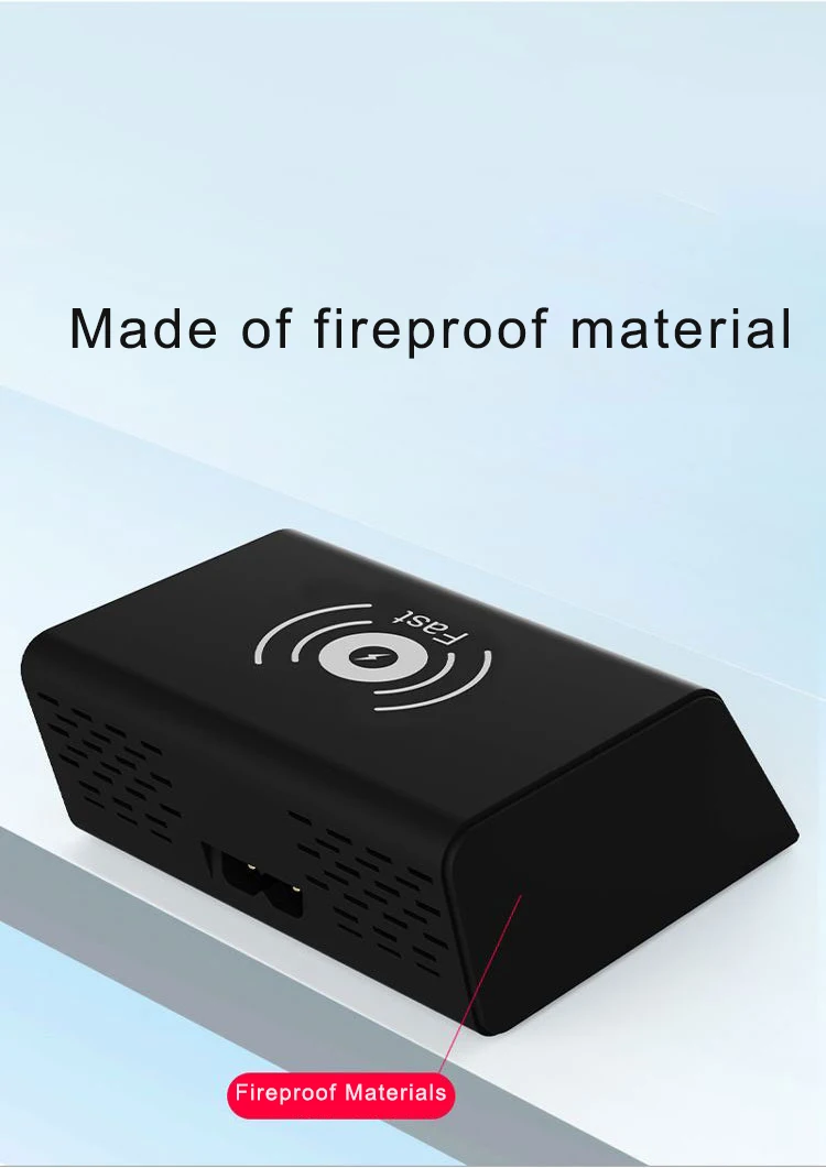 60 Вт USB зарядное устройство для телефона для iPhone samsung Xiaomi 10 Вт Qi Беспроводное зарядное устройство QC Быстрая зарядка 3,0 Быстрая зарядка несколько зарядных устройств IX52